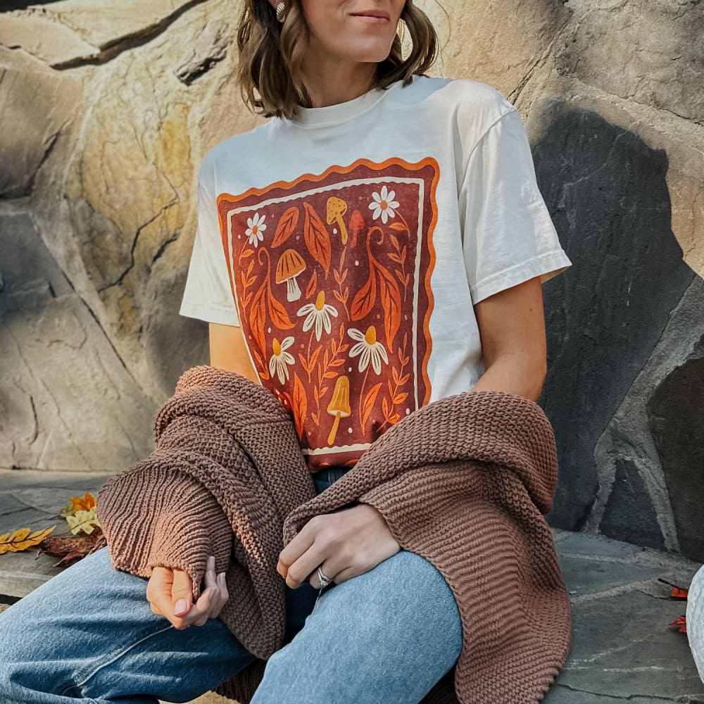 Framed In Foliage Tee