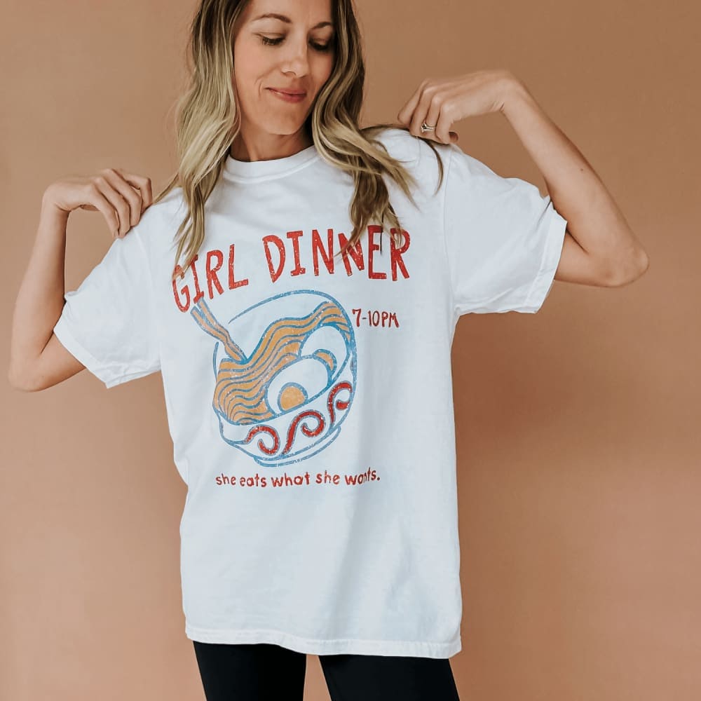Girl Dinner Tee