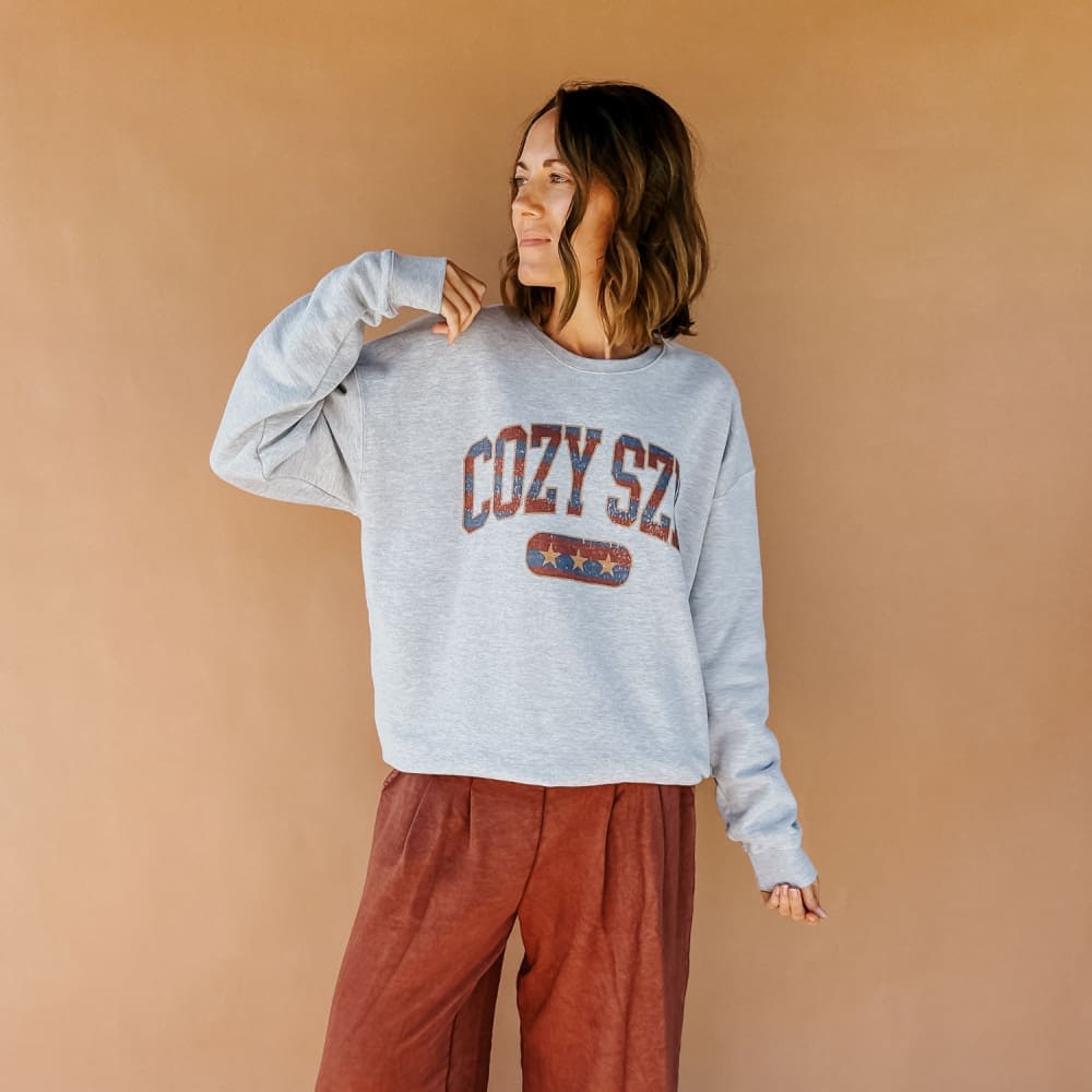 Plaid Cozy Szn Sweatshirt