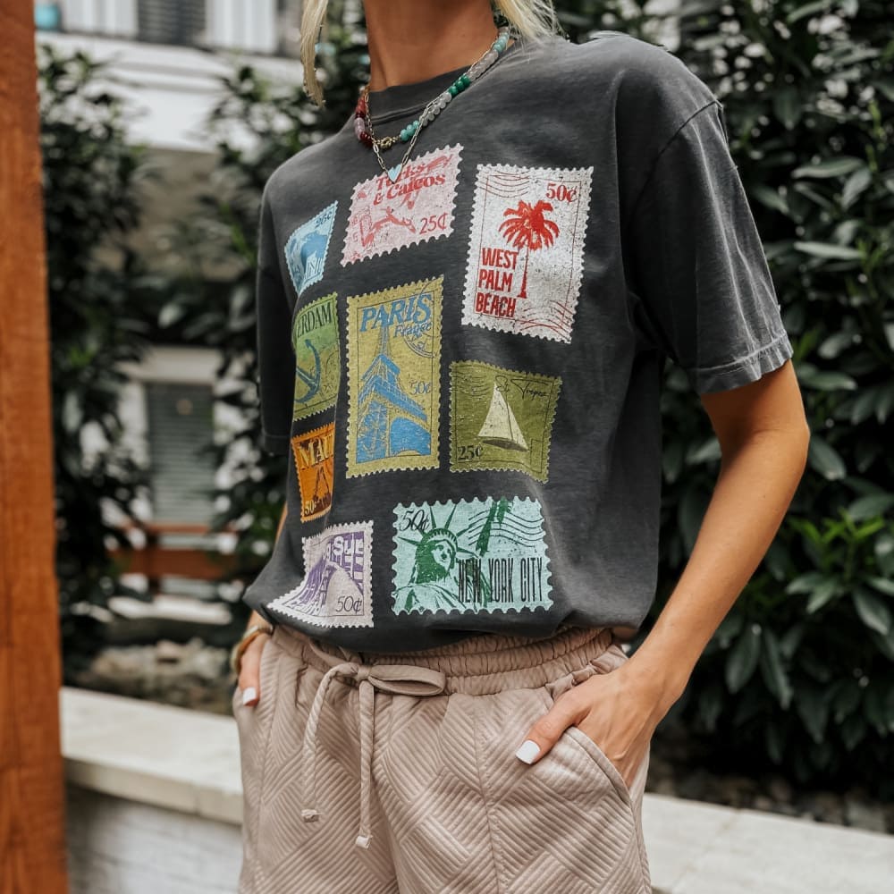 Stamp Collection Tee - NEW