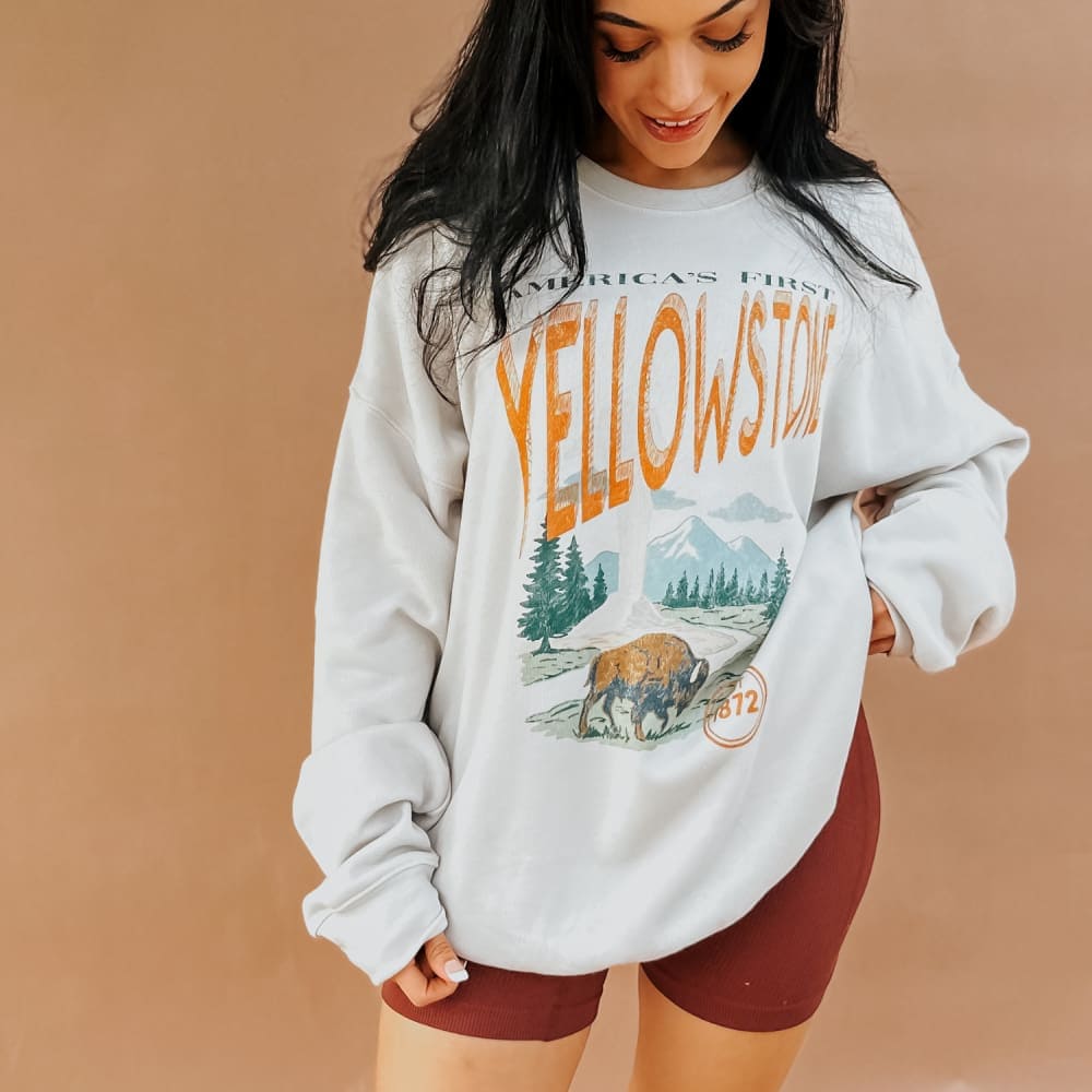 Yellowstone Heritage National Parks Sweatshirt