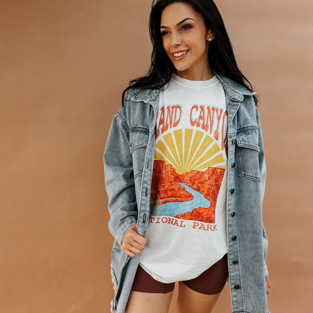 Grand Canyon Heritage National Parks Tee NEW