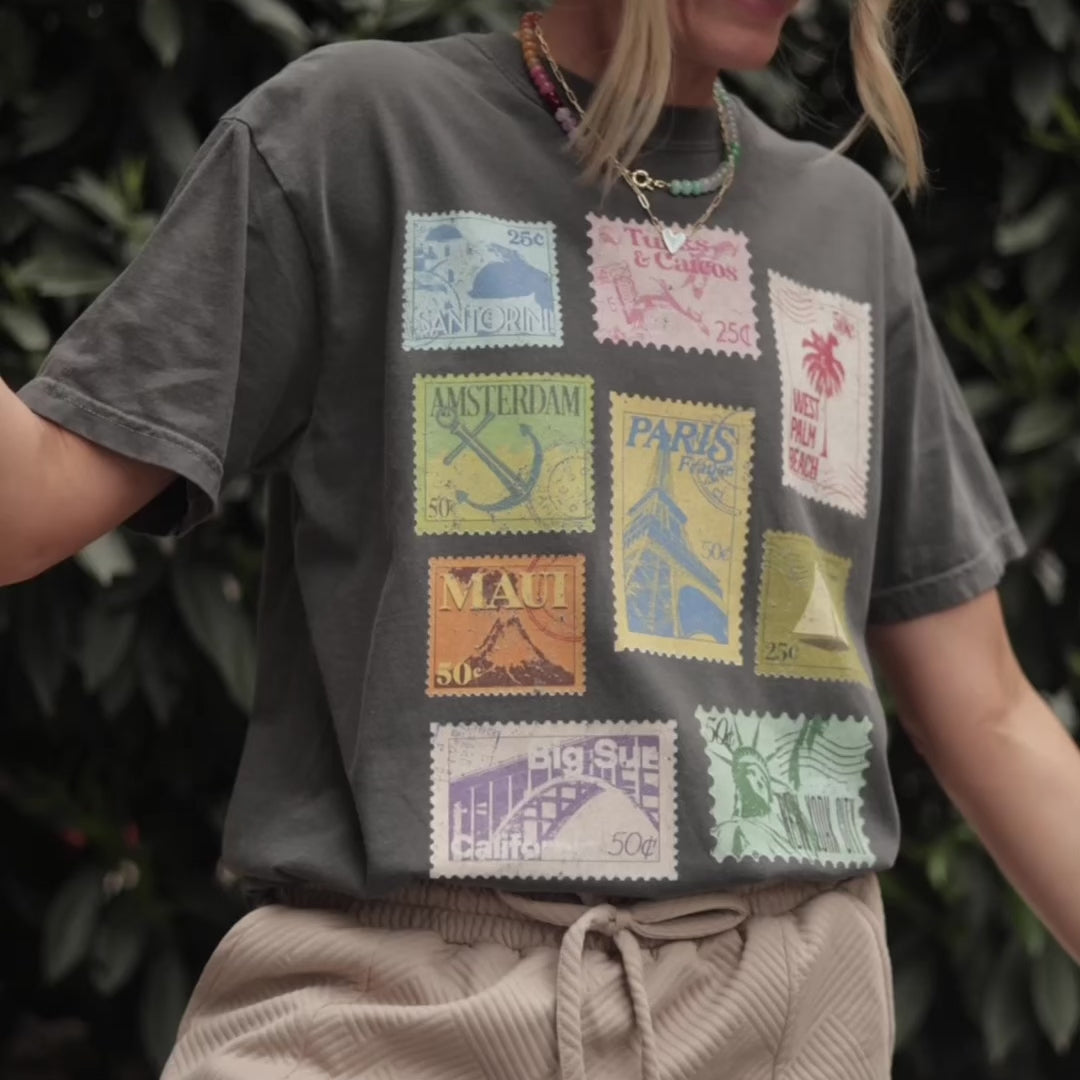 Stamp Collection Tee