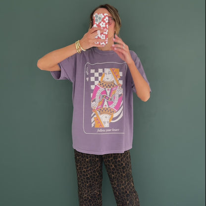 Queen of Hearts Tee