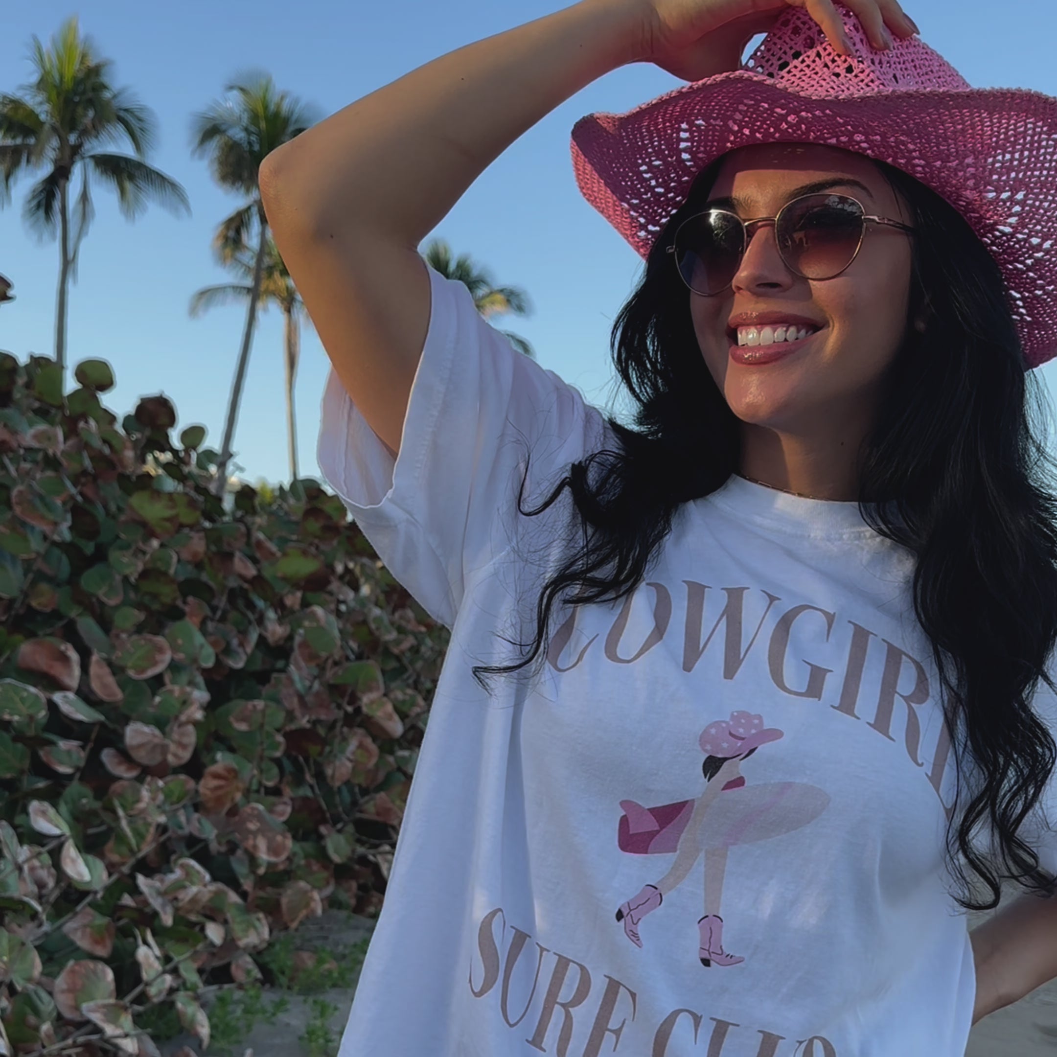 Cowgirl Surf Club Tee