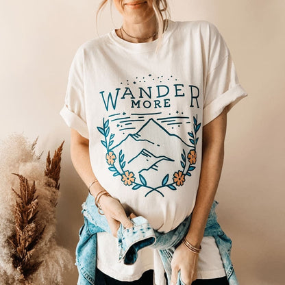 model wearing wander more