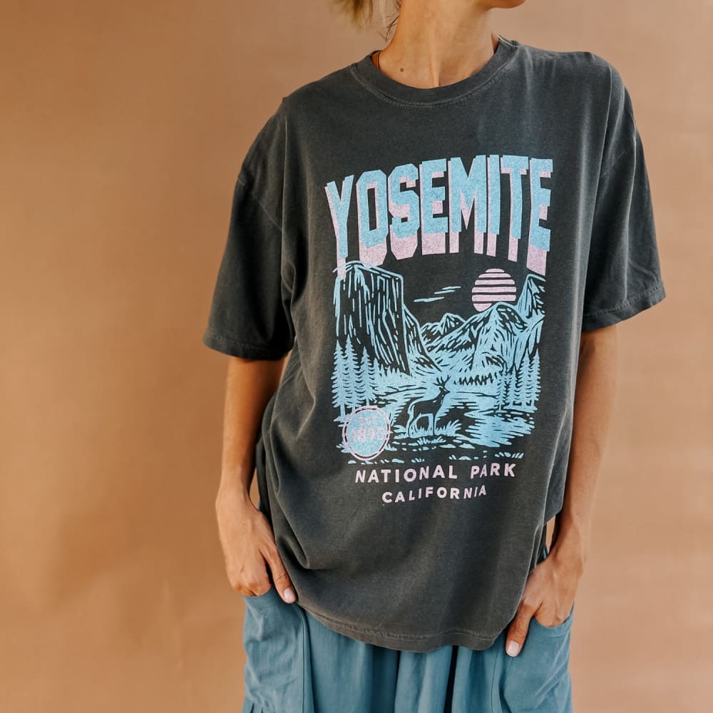 Yosemite Heritage National Parks Tee NEW
